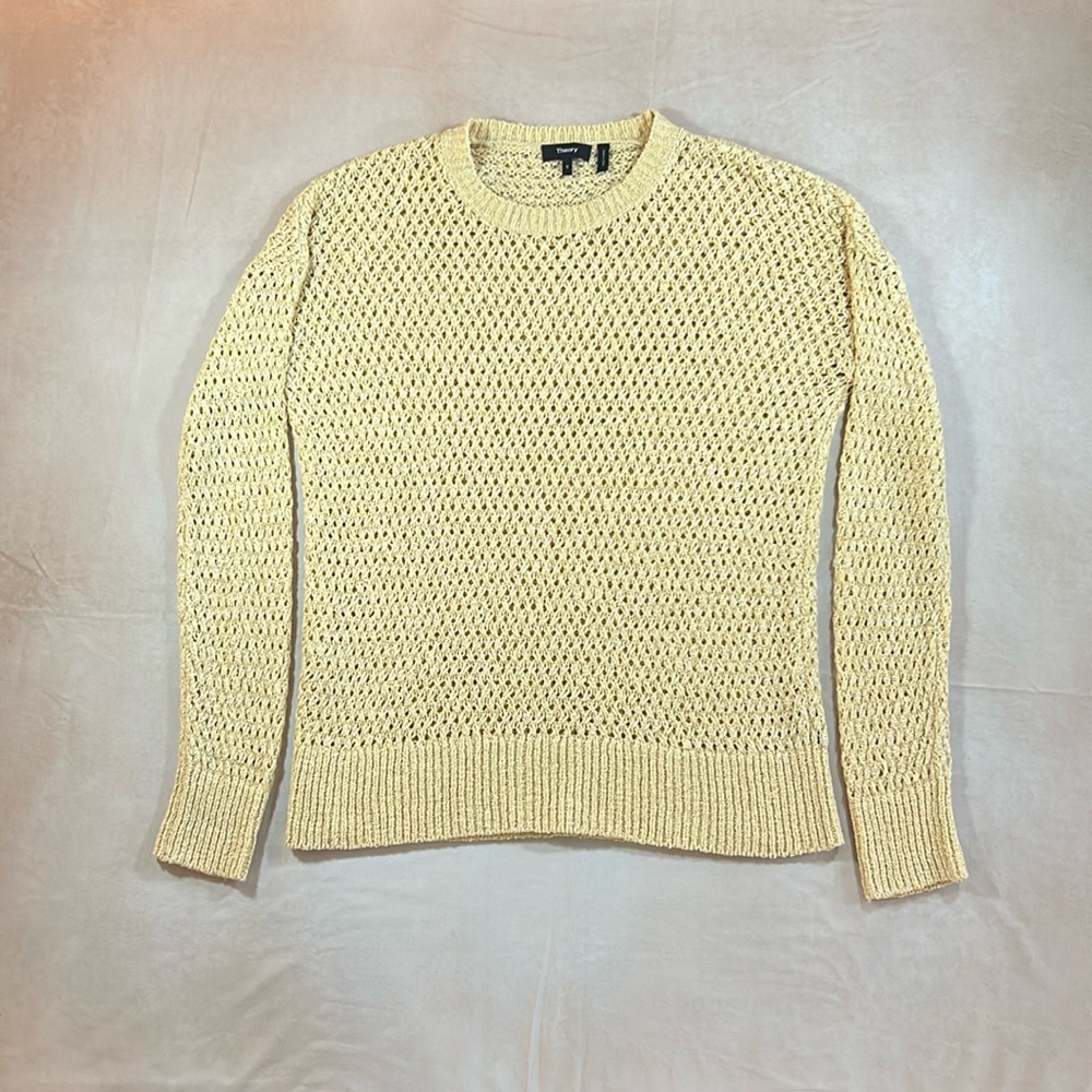 Theory net sweater
